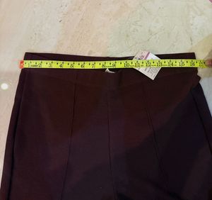 womens maroon pants