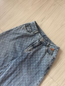 Wide Leg Denim Jeans