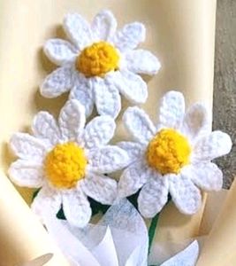 Crochet Daisy Flower