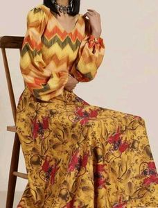 Stylish Mustard Elegant Kurta Set