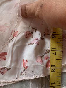Pink Floral Cheongsam Style Dress