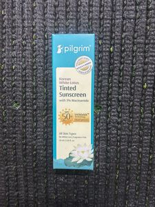 Pilgrim Korean White Lotus Tinted Sunscreen