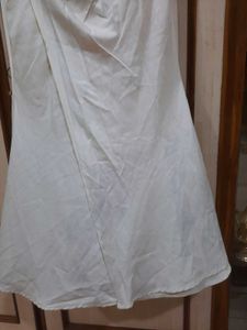 Elegant White Feather Trim Bodycon Dress