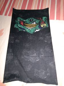 Black Shirt With 2 Multifunctional Mask