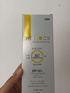 Ubik 360 Block Sunscreen Gel SPF 50+
