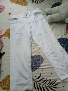 Women White Denim