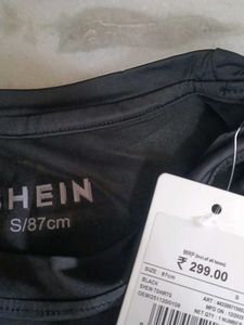 Shein Black T-Shirt