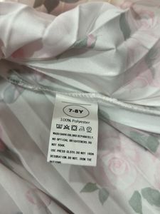 Floral Print Girls' Dress
