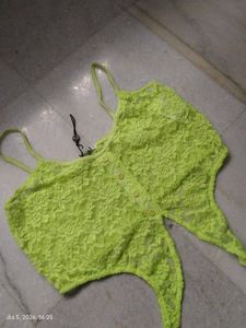 Lacy Crop Top