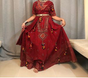 Vibrant Red Navratri Lehenga Choli