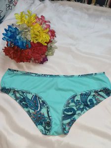 Paisley Print Bikini Bottoms