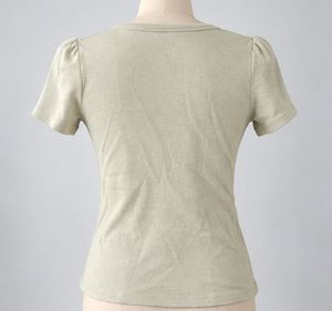 Soft V-Neck Henley T-Shirt