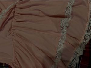 Chic Pink Lace Trim Wrap Top