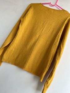 Mustard Knit Sweater