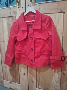 Red Women's Casual Jacket