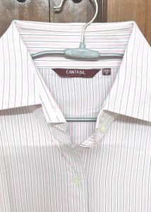 Cantabil Italy formal light pink shirt