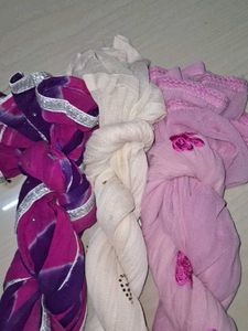 Set of 3 Scarves/Dupattas