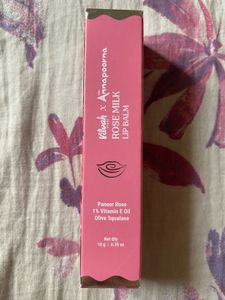 unopened Vilvah x Annapoorna Rose Milk Lip Balm