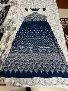 Diamond Print Maxi Dress