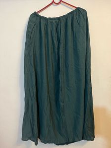 Westside Freesize Boho Forest Green Maxi Skirt