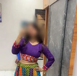 Vibrant Gujarati Style Navaratri blouse