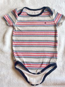 Tommy Hilfiger Striped Baby Bodysuit