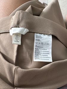 Stylish Beige Flared Pants