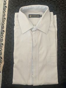 Blue stripe Formal shirt In Good condition