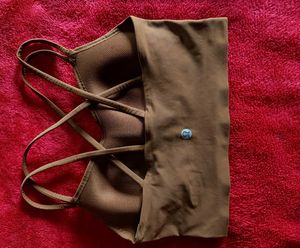 Comfortable Brown Sports Bra