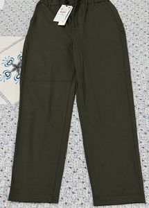 Completely New Stylish Olive Green Trousers