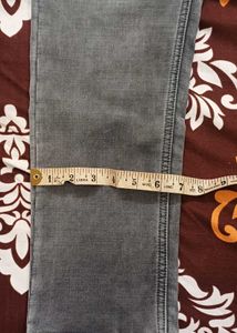Men's Grey Wash Slim Fit Jeans