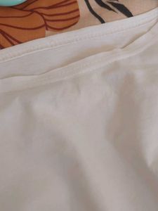 White Long Sleeve Crop Top