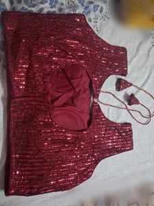 Sparkling Sequin Blouse