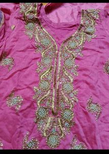 Beautiful Pink Kurta Set with Dupatta