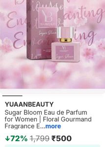 Yuaan Beauty Sugar Bloom Eau de Parfum