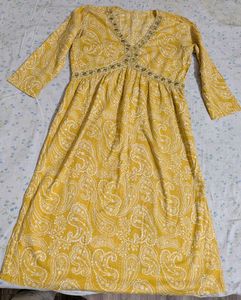 Stylish Yellow Kurta Set with Dupatta