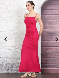 Chic Ruched Maxi Dress