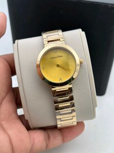 Calvin Klein Women's Gold Tone Watch