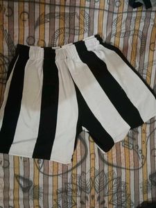 Striped Casual Shorts