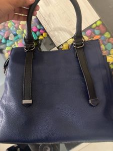 Stylish Blue Handbag