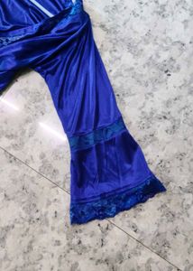 Elegant Blue Lingerie Set