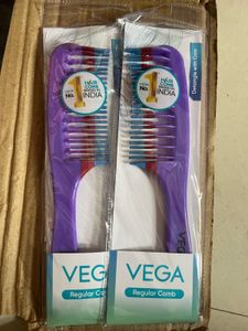 Vega Regular Comb (Pack of 2)