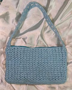 Chic Crochet Shoulder Bag