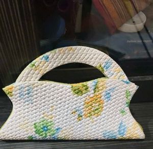 Vintage Floral Clutch Handbag