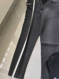 Stylish Grey Wash Jeans
