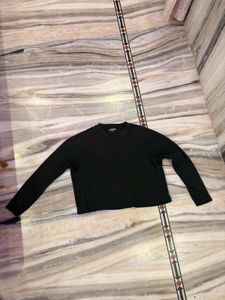 Classic Black Long Sleeve Top