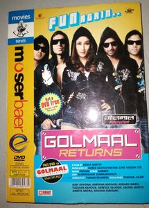 🎬🔥 Golmaal Returns – Double Comedy DVD Pack 🔥🎬