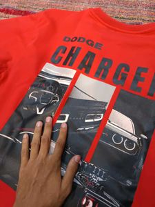 Dodge Charger Red Doctor Sleeves T-Shirt