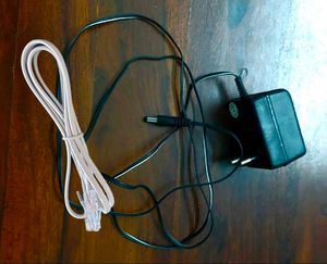 TV- Game AC Adaptor & Ethernet Cable