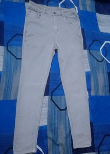 Light Grey Skinny Fit Jeans